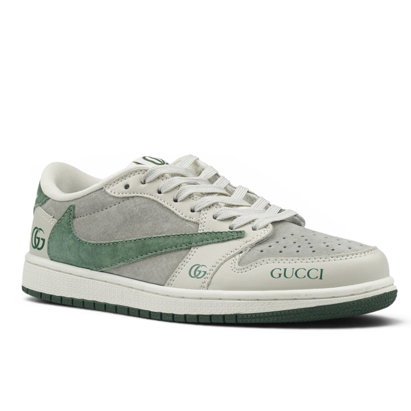 Jorgan 1 Low x Travis Scott x Gucci Green Beige