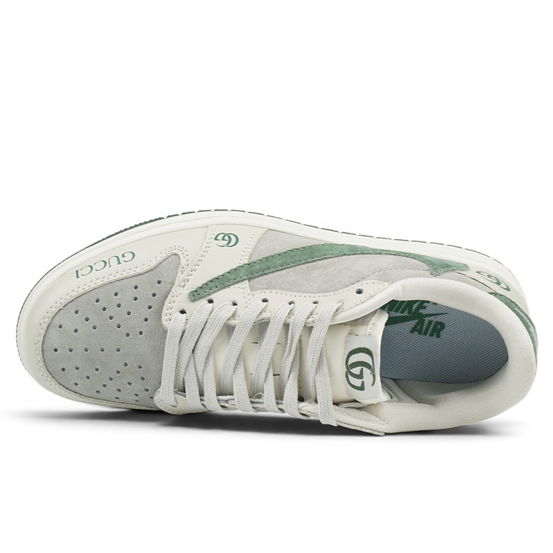 Jorgan 1 Low x Travis Scott x Gucci Green Beige