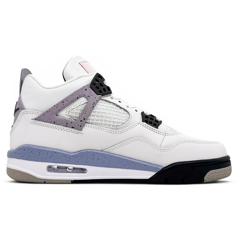 Jordan 4 Retro White Cement Purple