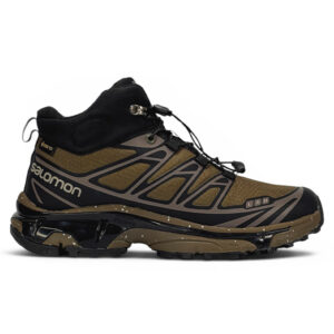 Salomon XT-6 Mid Gore-Tex Khaki Black З ХУТРОМ