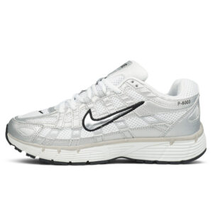 Nike P-6000 White Silver Black