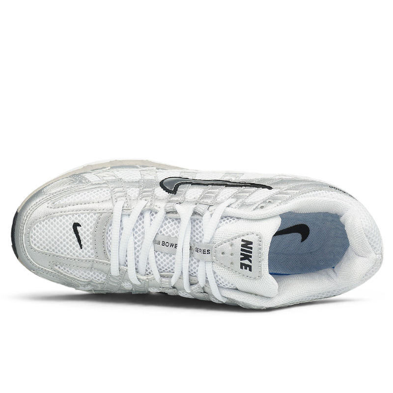 Nike P-6000 White Silver Black