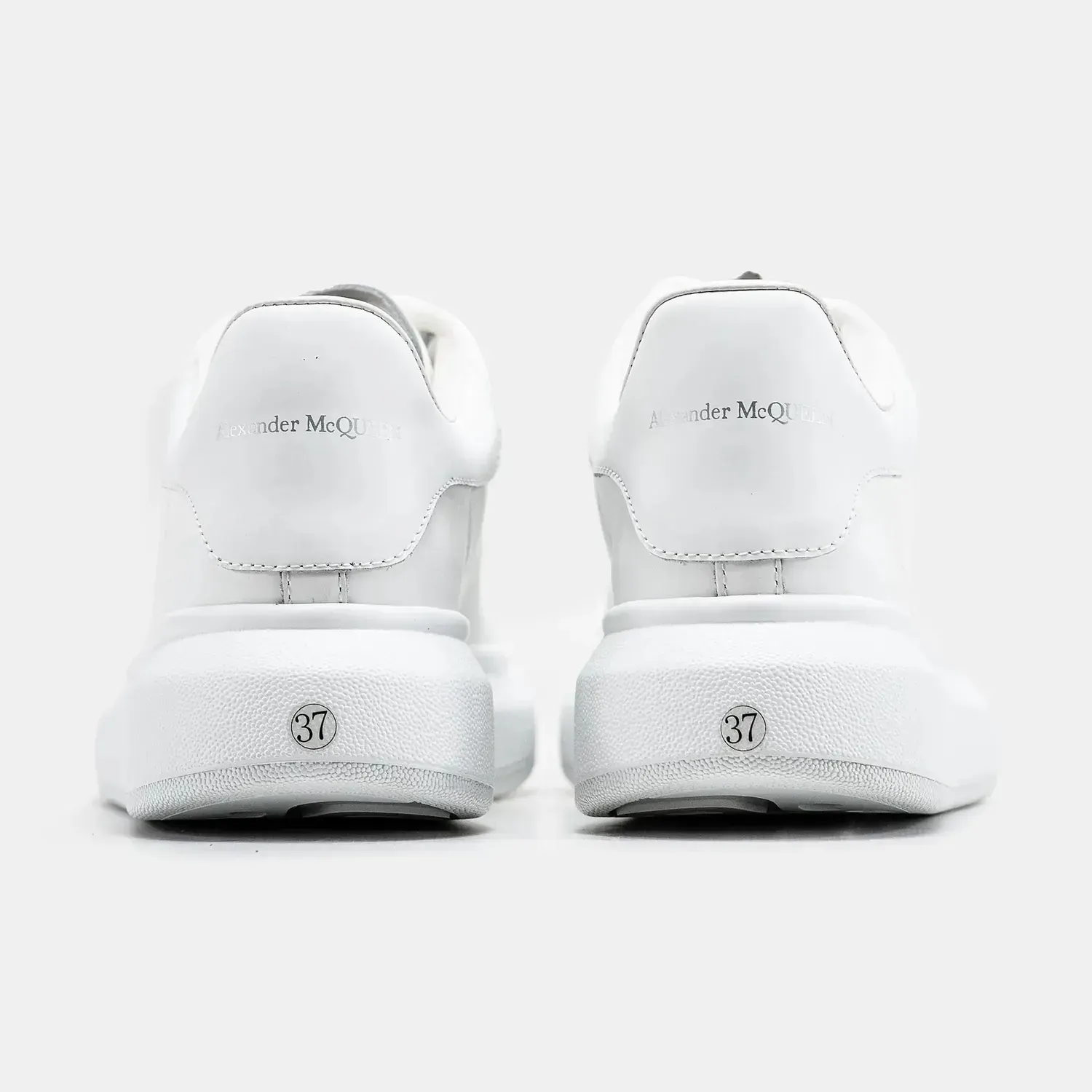 Alexander McQueen Oversized White Silver SNAMOVER-00836 - Зображення 5