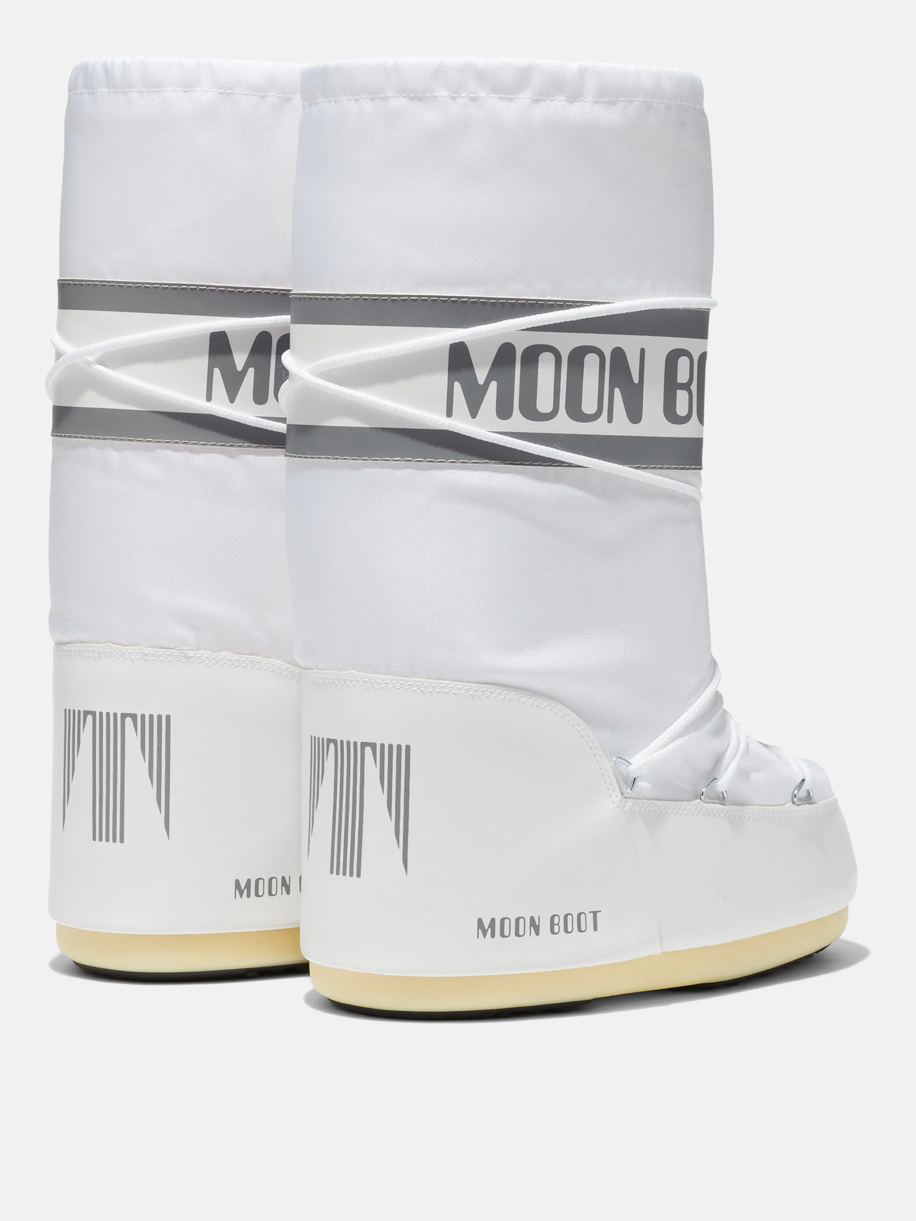 Moon Boot Icon White Nylon Boots DSQUARED2 - Зображення 3