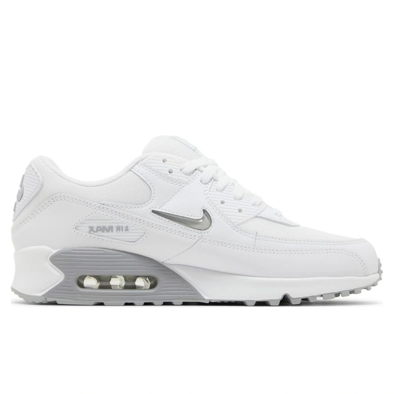 Nike Air Max 90 White Grey FN8005-100 - Зображення 3