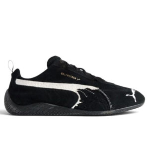 Puma Speedcat x Balenciaga Suede Distressed Black White 847146WSDSD1090