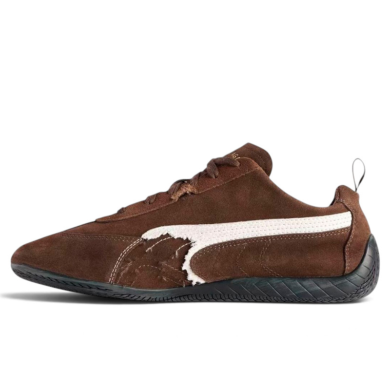 Puma Speedcat x Balenciaga Suede Distressed Brown White 847146WSDSD2910