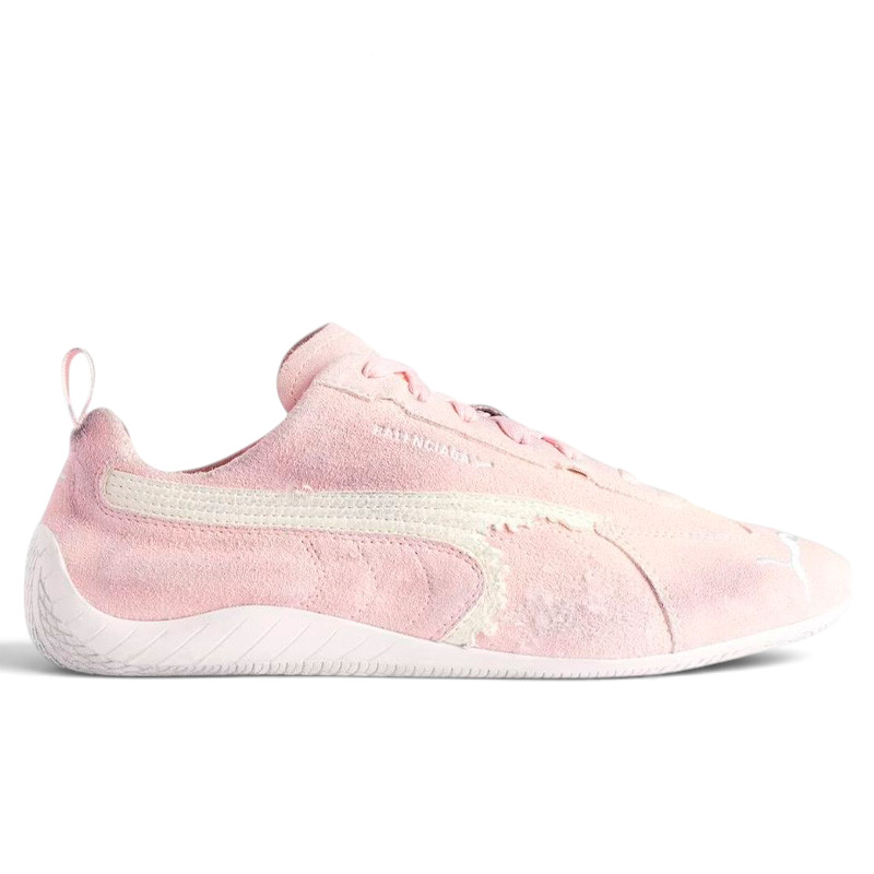 Puma Speedcat x Balenciaga Suede Distressed Pink White 847146WSDSD5090