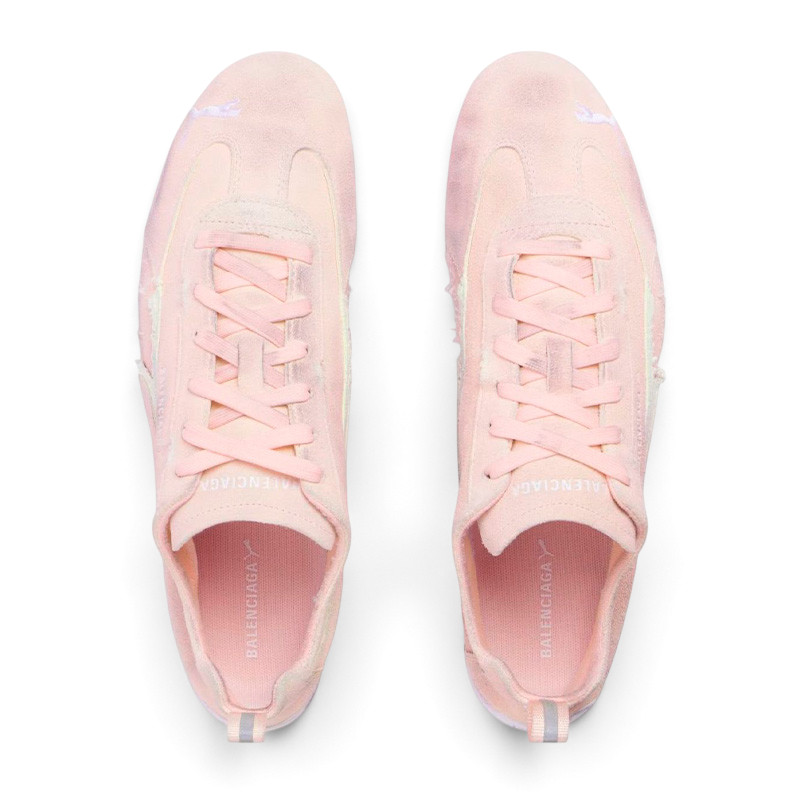 Puma Speedcat x Balenciaga Suede Distressed Pink White 847146WSDSD5090