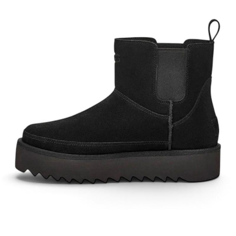 UGG Neumel Chelsea Platform Tractor Black