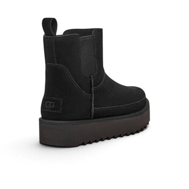 UGG Neumel Chelsea Platform Tractor Black