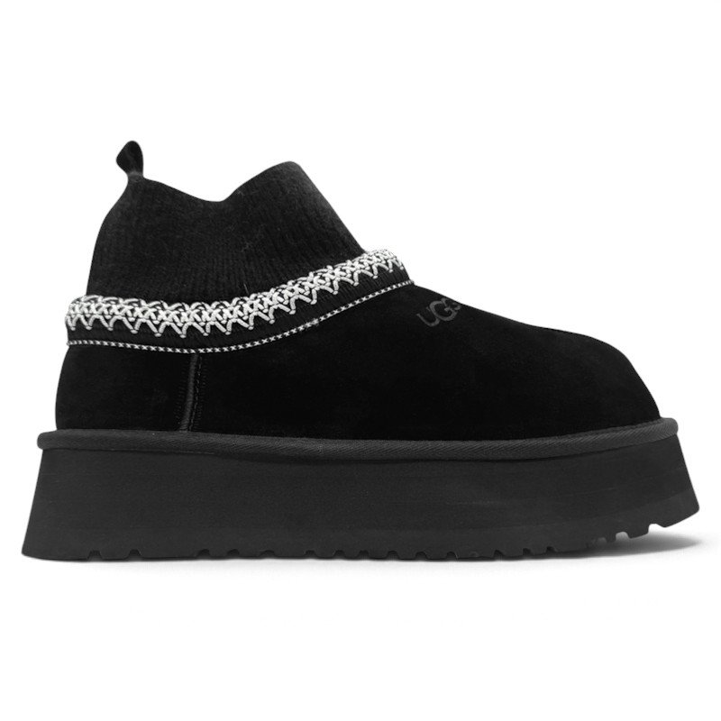 UGG Tasman Platform Sock Black