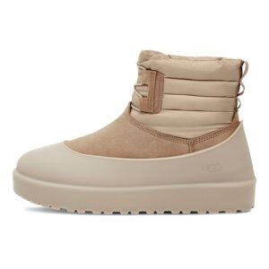 UGG Classic Mini Lace-Up Weather Boot Beige