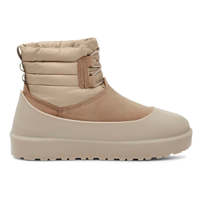UGG Classic Mini Lace-Up Weather Boot Beige