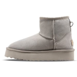 UGG Mini Platform Grey Suede