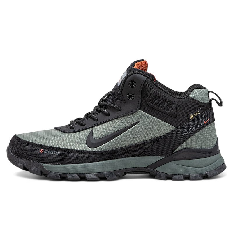 Nike Rivah Gore-Tex Winter Khaki Black З ХУТРОМ