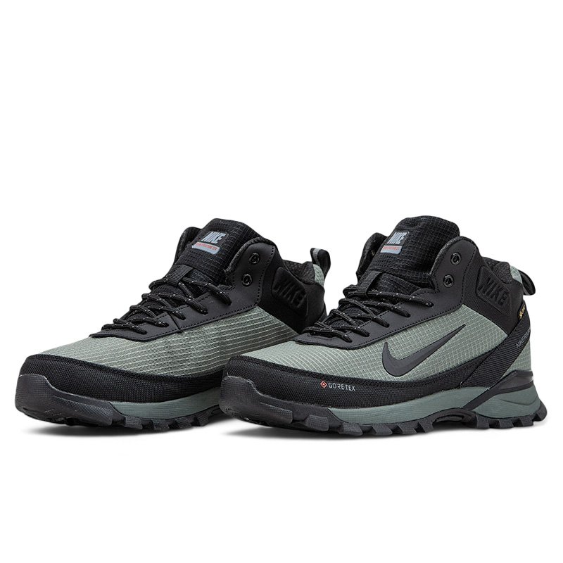 Nike Rivah Gore-Tex Winter Khaki Black З ХУТРОМ