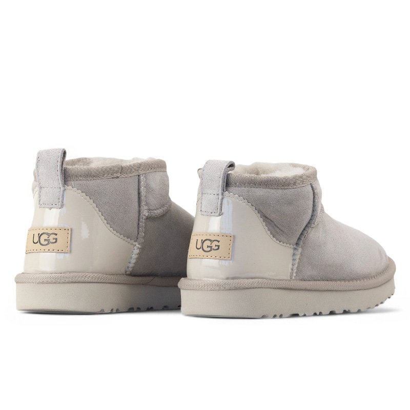 UGG Classic Ultra Mini Light Grey Lacquer