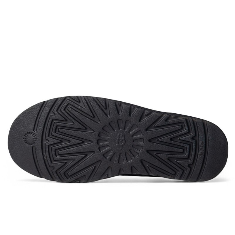 UGG Classic Short II Black Leather