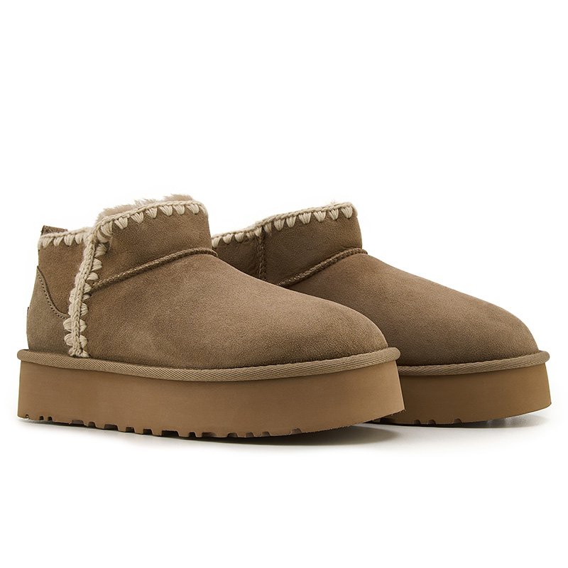 UGG Eskimo Platform Mini Chestnut Beige