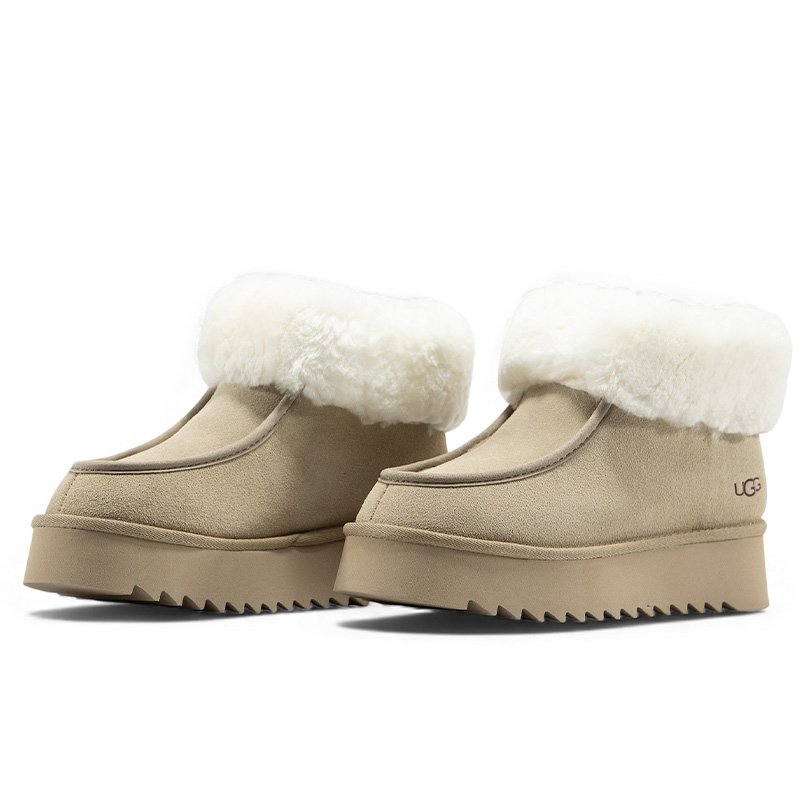 UGG Funkette Platform Beige