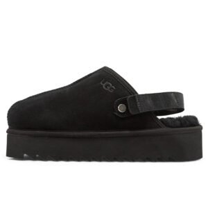 UGG Lanah Clog Platform Black
