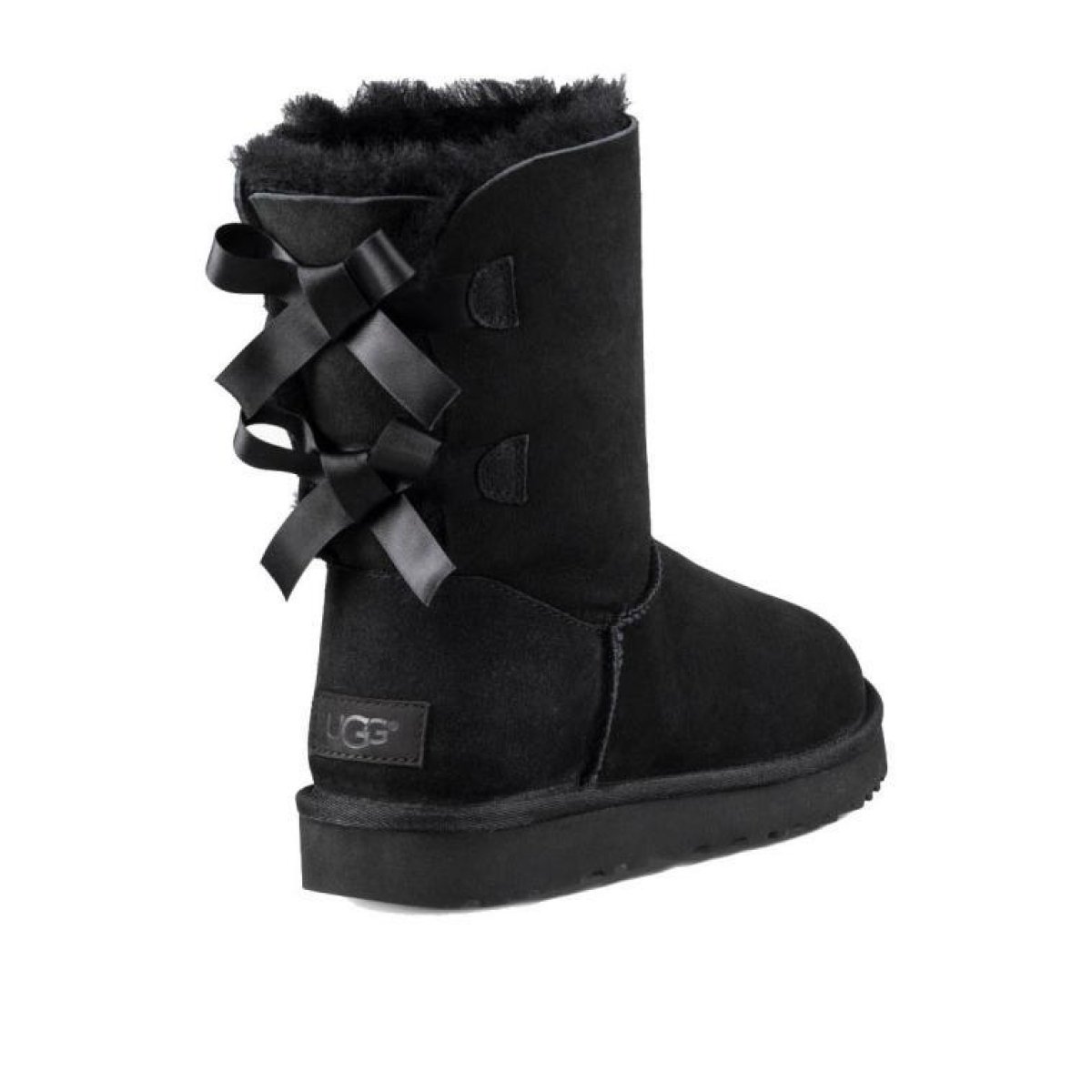 UGG Classic Short Bailey Bow II Black