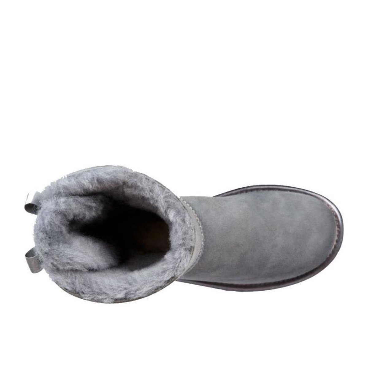 UGG Classic Short Bailey Bow II Metall Grey