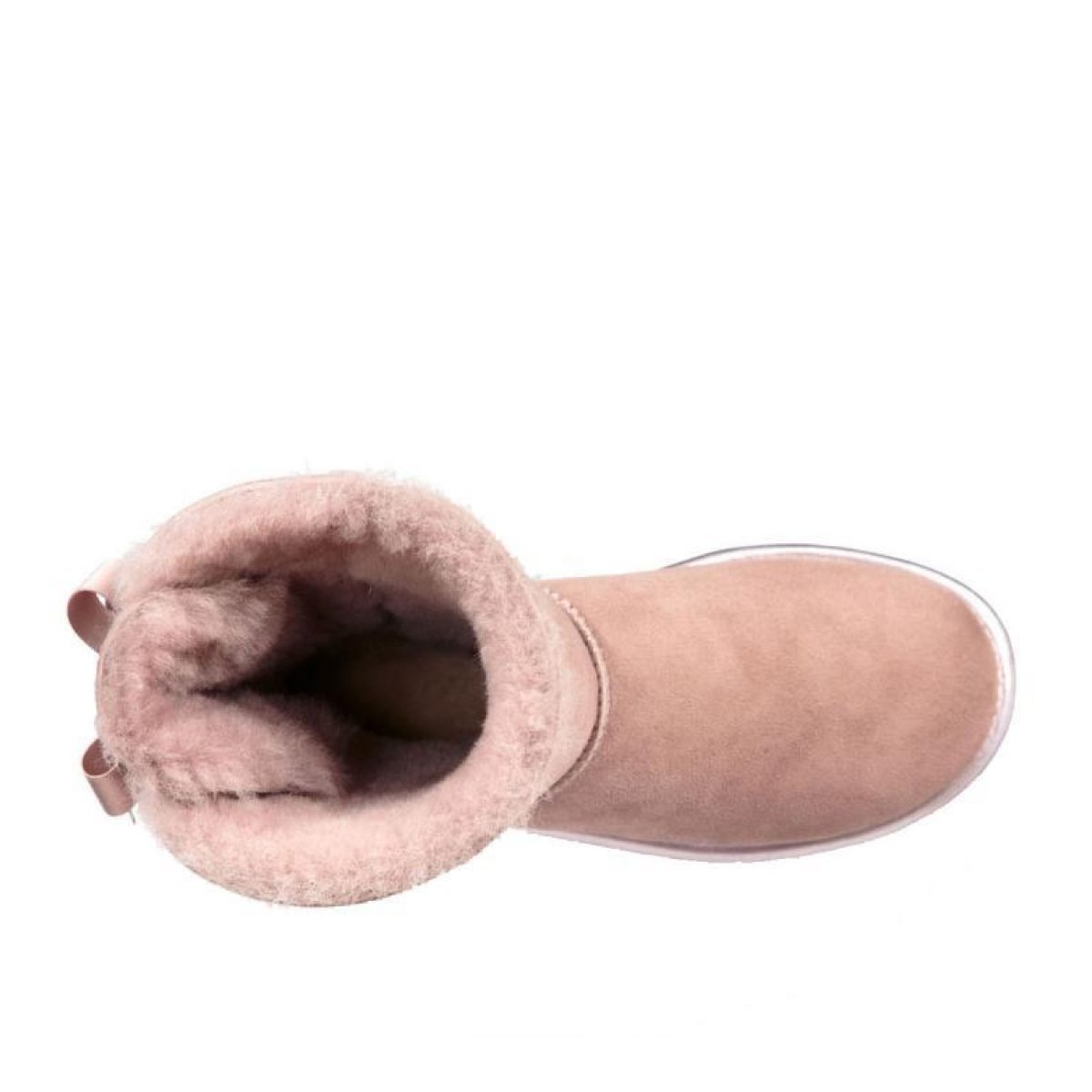 UGG Classic Short Bailey Bow II Metall Pink