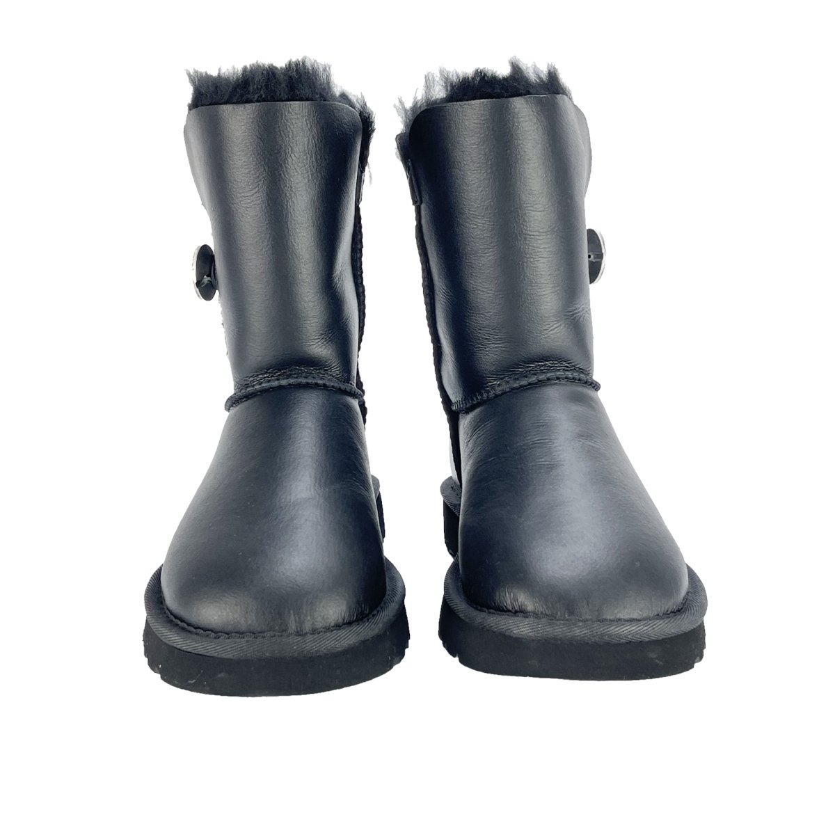 UGG Classic Short Bailey Button Black Bling