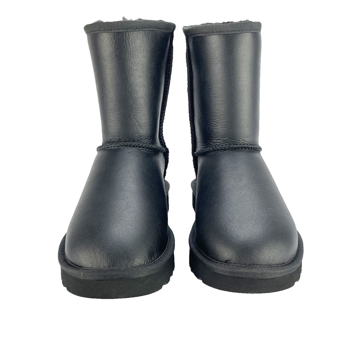 UGG Classic Short Metallic Black