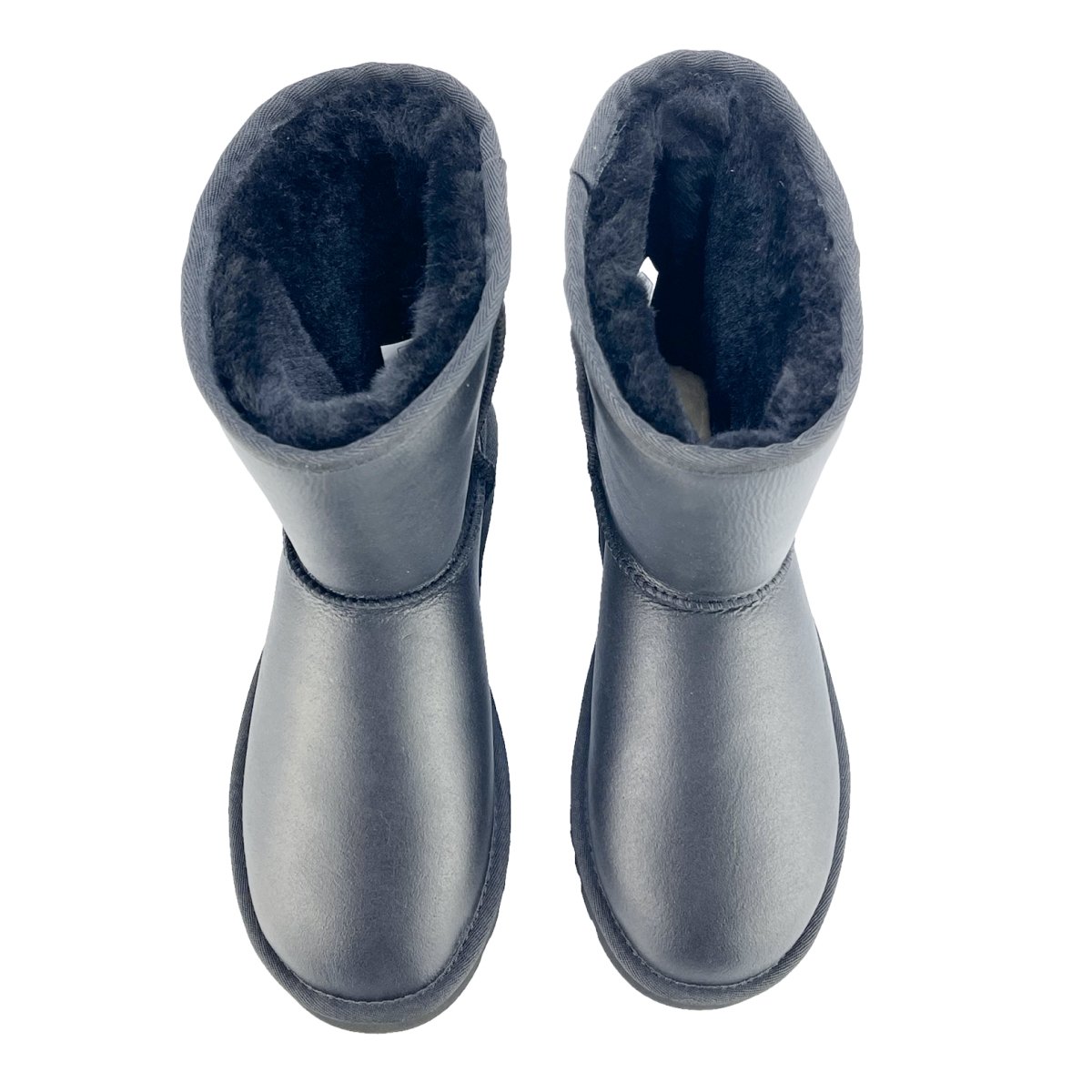 UGG Classic Short Metallic Black